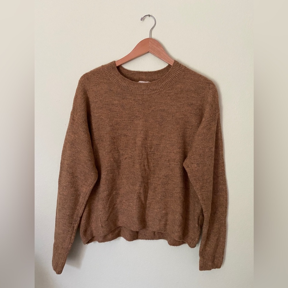 H&M Slouchy Brown Sweater | Size Small